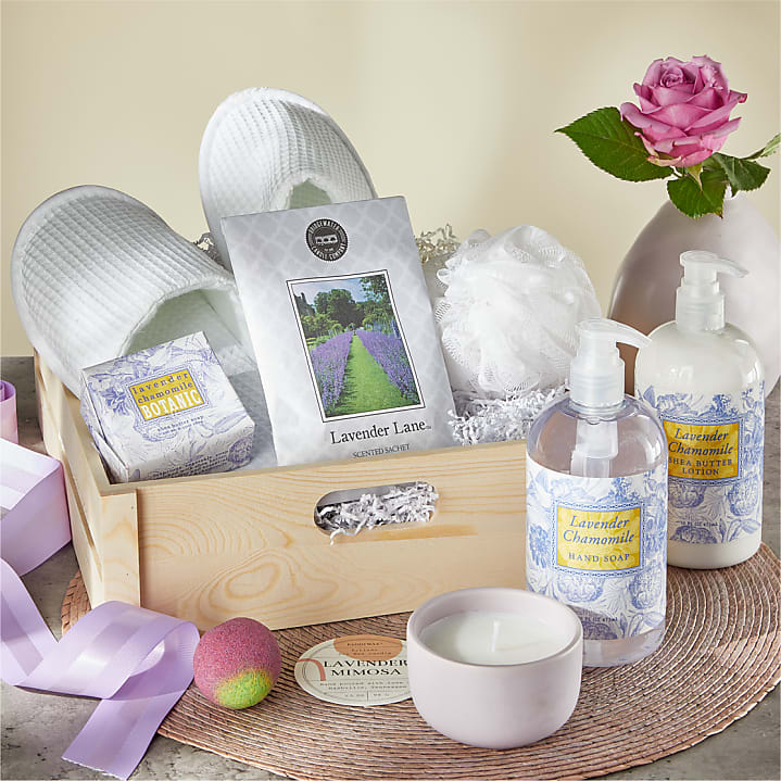 product image for Lavender Spa Day Gift Basket