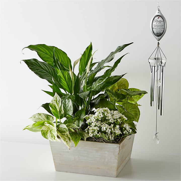 product image for White Garden & Celebration of Life Windchime