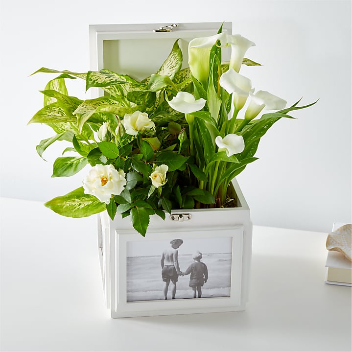 product image for White Garden Keepsake Box