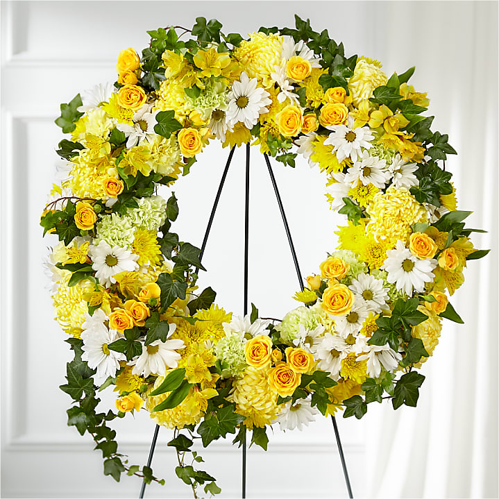 product image for Golden Remembrance Wreath