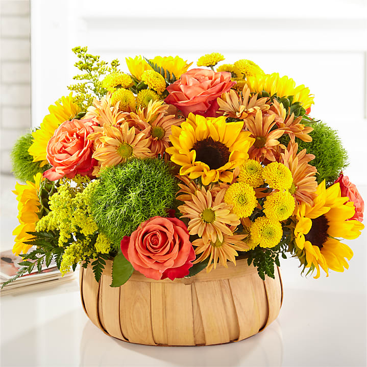 product image for Harvest Sunflower Basket